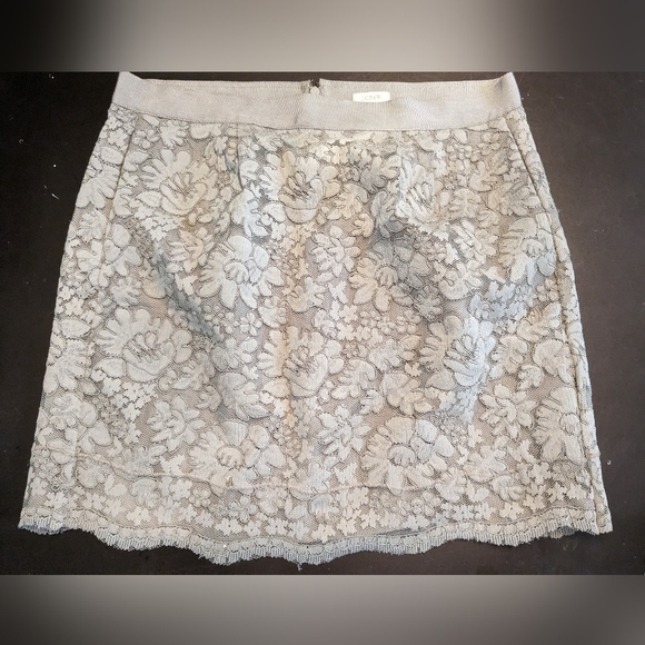 J Crew lace skirt with pockets! - Picture 1 of 4